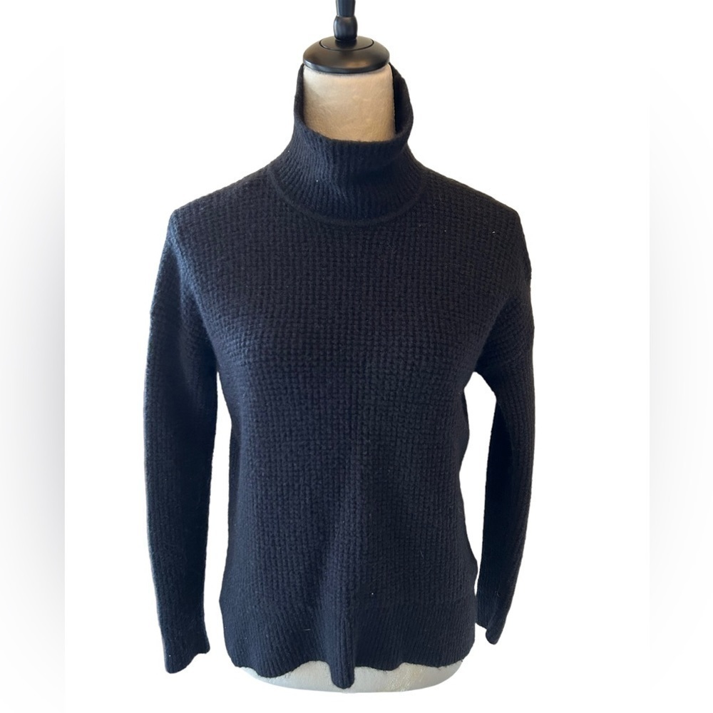 𝅺MADEWELL waffle knit mock neck sweater size XS